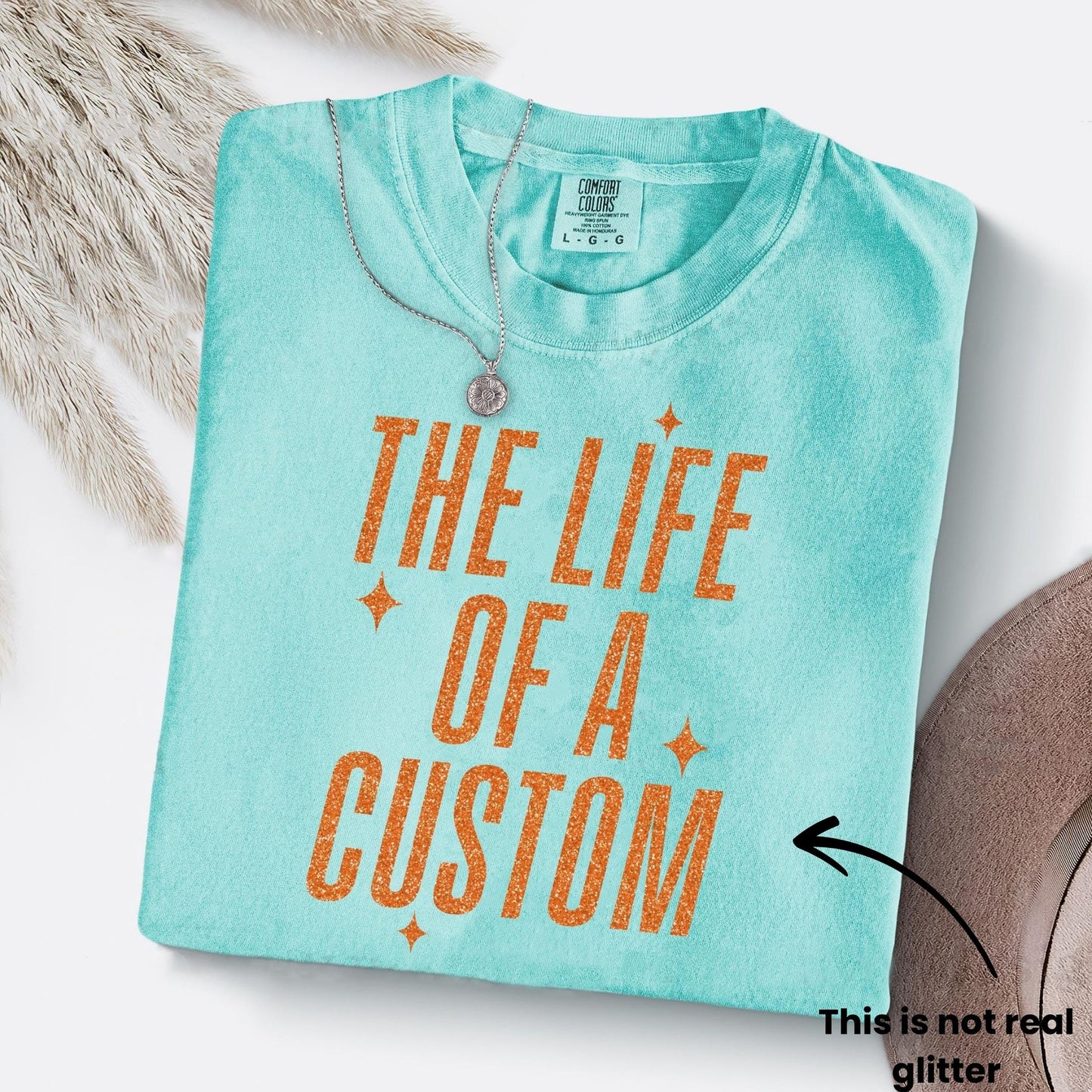Comfort Colors Shirt, The Life Of A Custom Shirt, Showgirl Shirt, Custom Eras Shirt, In My Showgirl Era, Gift For Her, Personalized Shirt