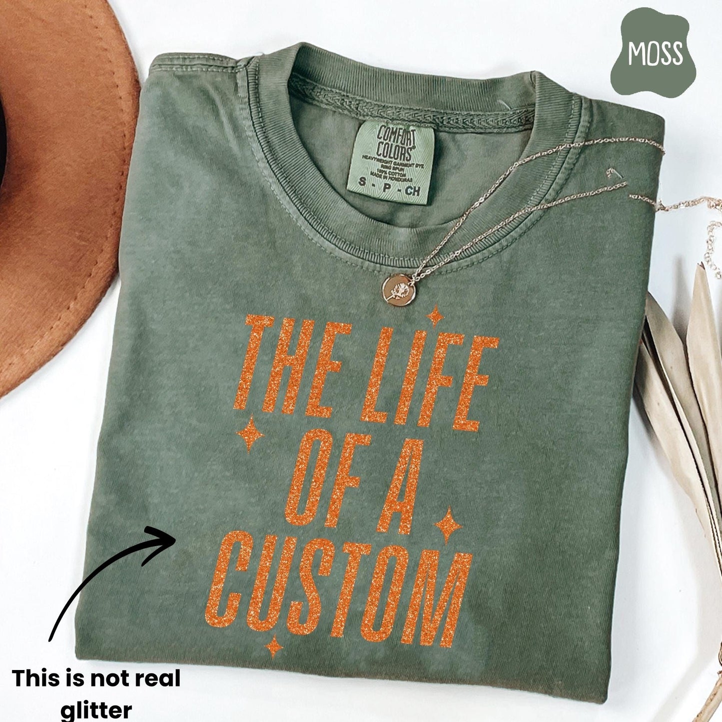 Comfort Colors Shirt, The Life Of A Custom Shirt, Showgirl Shirt, Custom Eras Shirt, In My Showgirl Era, Gift For Her, Personalized Shirt