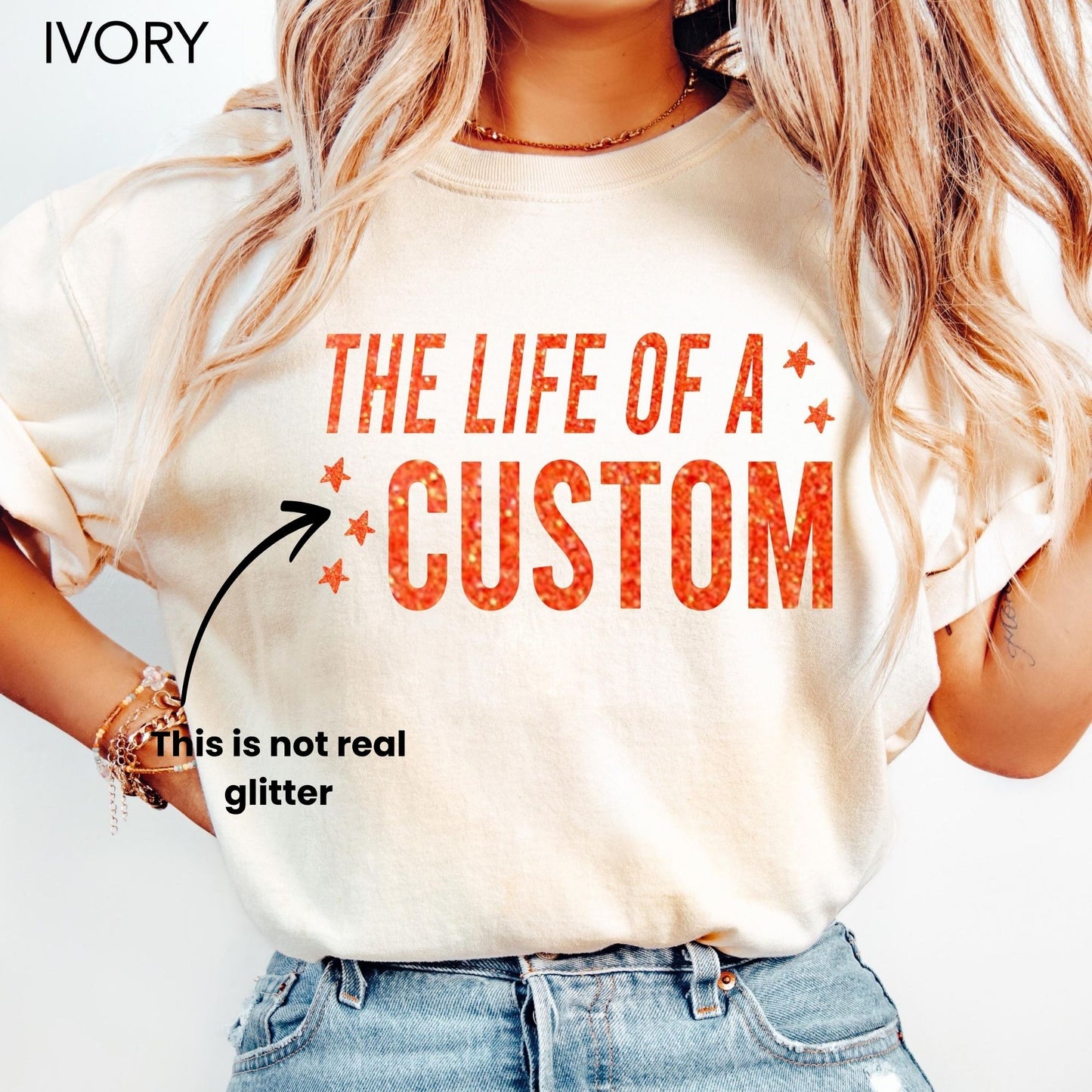 The Life Of A Custom Shirt, Showgirl Shirt, Custom Eras Shirt, In My Showgirl Era, Gift For Her, Personalized Shirt