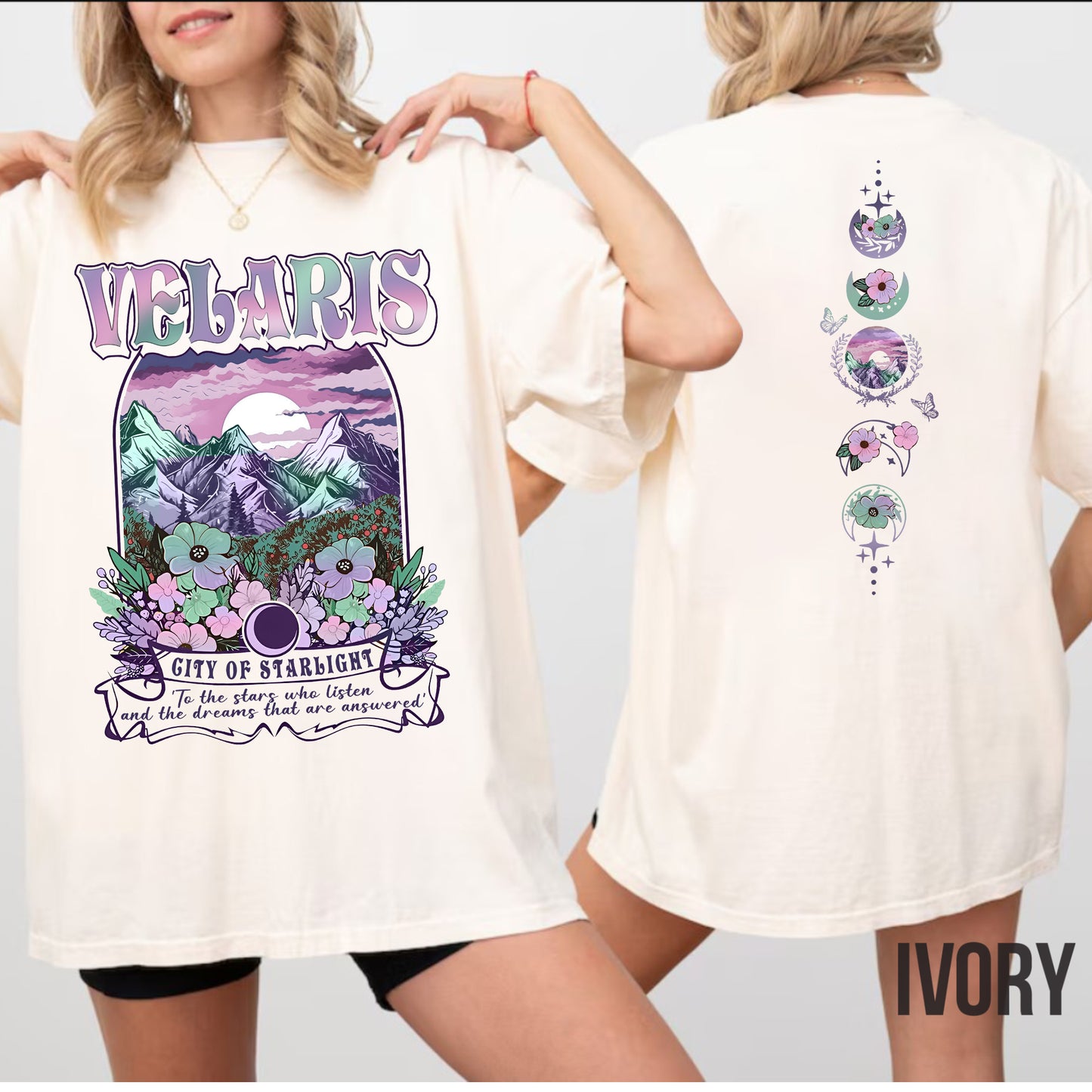 Velaris City of Starlight Shirt, Velaris Sweatshirt, ACOTAR Crewneck, The Night Court Tee, SJM Outfit, Gift for Her, House of Wind Book