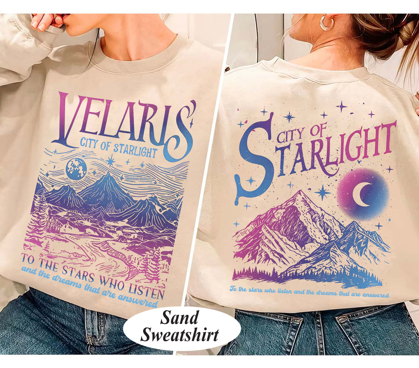 Velaris City of Starlight ACOTAR Shirt, The Night Court Shirt, Bookish Gift, Court of Thorns and Roses Shirt | SJM Merch