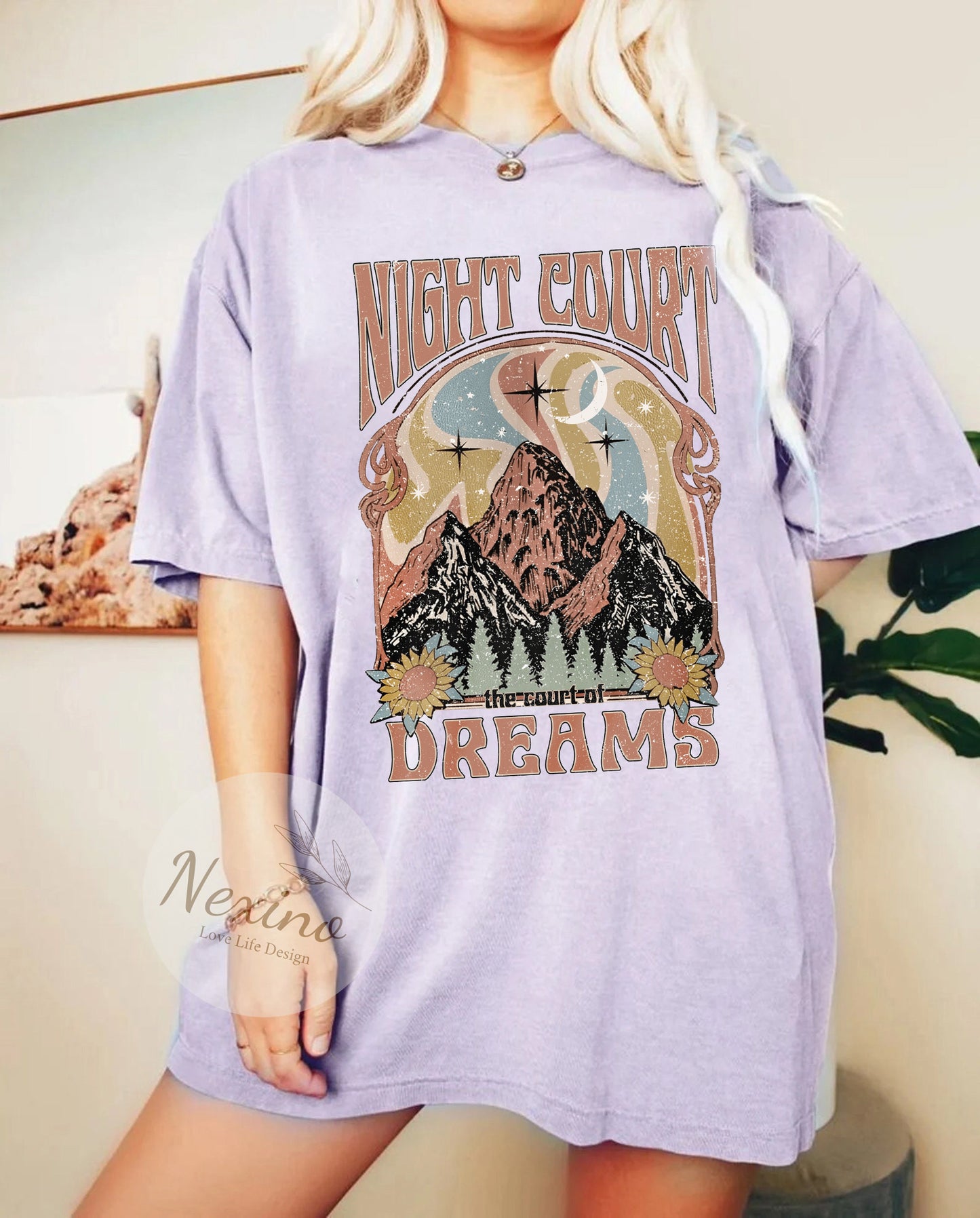 Night Court Velaris City Of Starlight Shirts, Retro Velaris Shirt, House Of Wind Book Clothing, Night Court Sarah J Mass