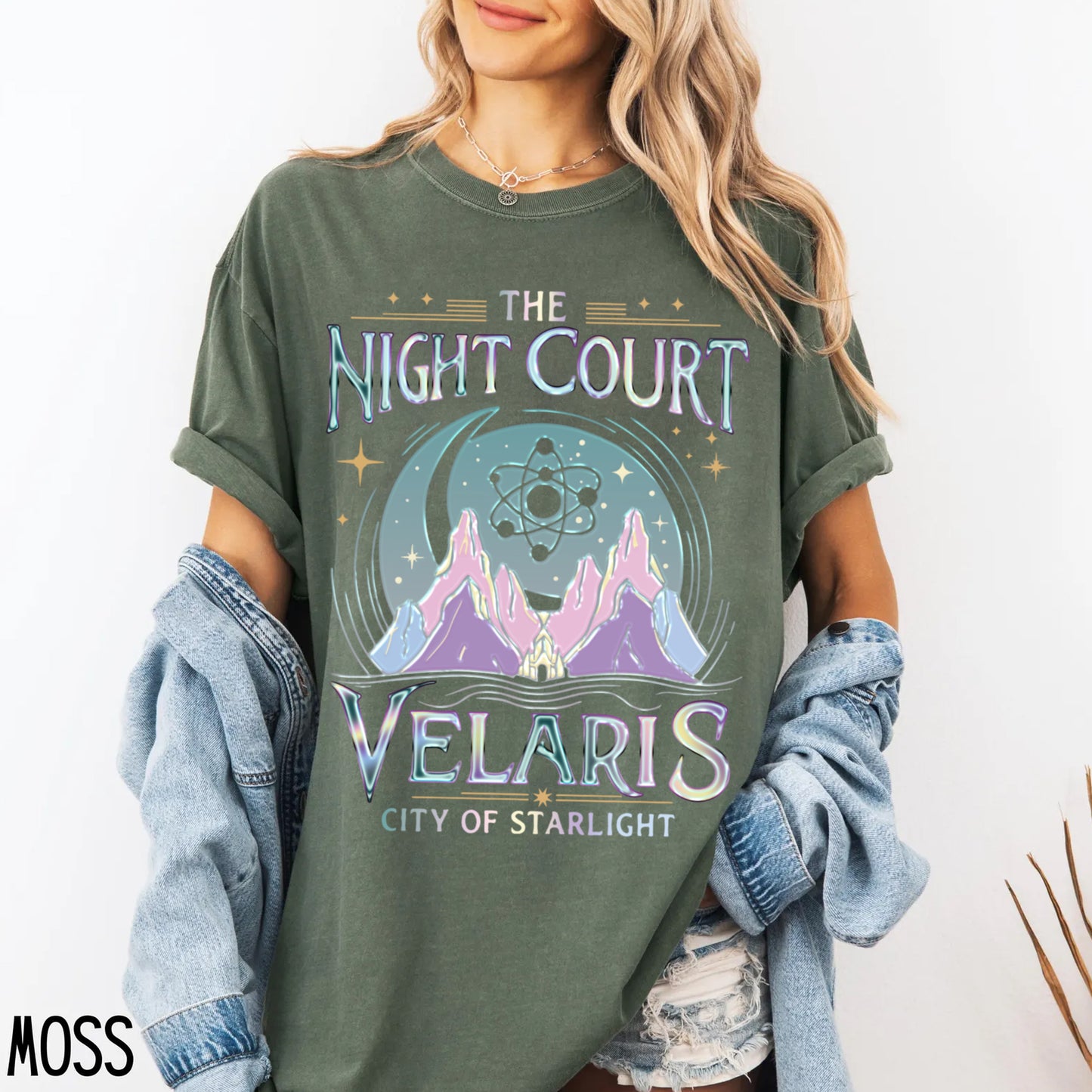 Velaris The Night Court Acotar Shirt, Velaris The Night Court Shirt, Court Of Dreams, Inner Circle Acotar Tee, SJM Shirt