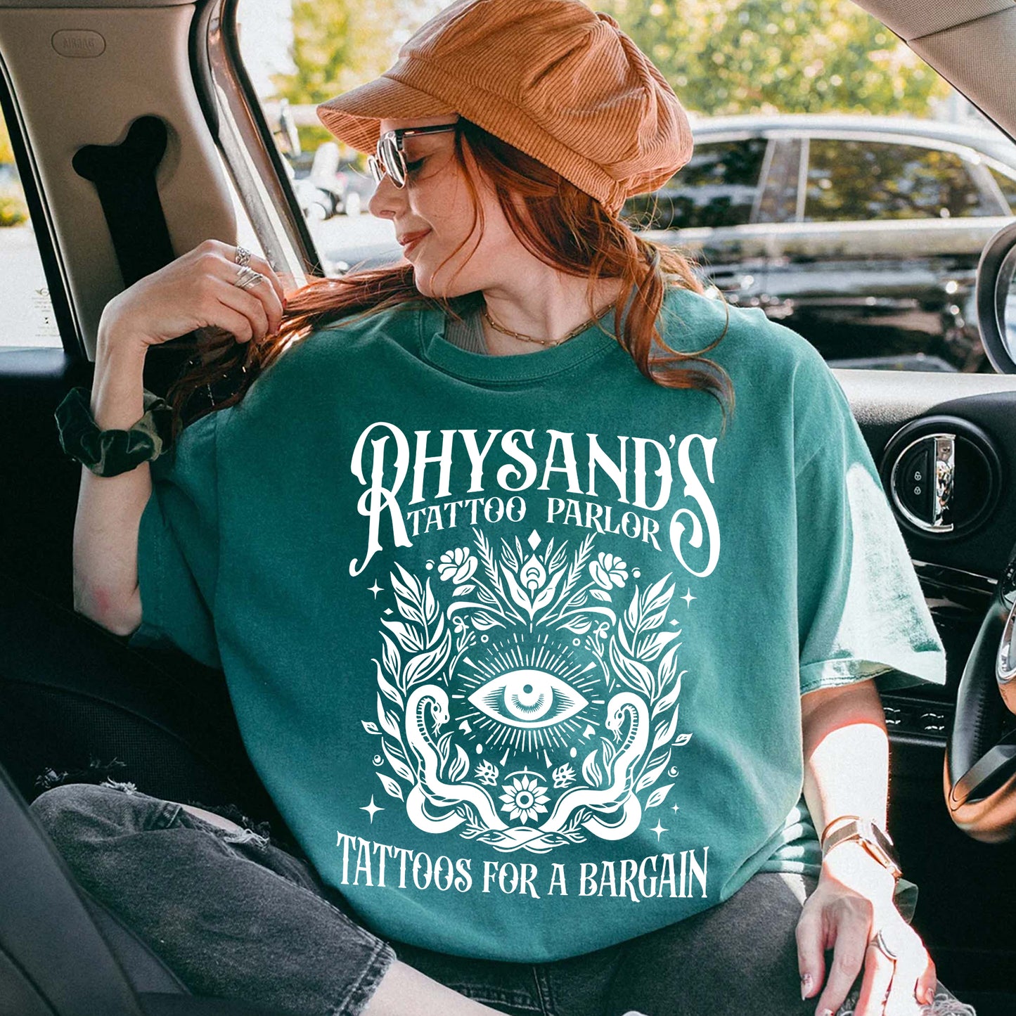 Acotar Velaris Rhysand's Tattoo Parlor Comfort Colors Shirt, Feyre And Rhysand, The Night Court Tee, Novel Series Book Lover, Bookish Gift