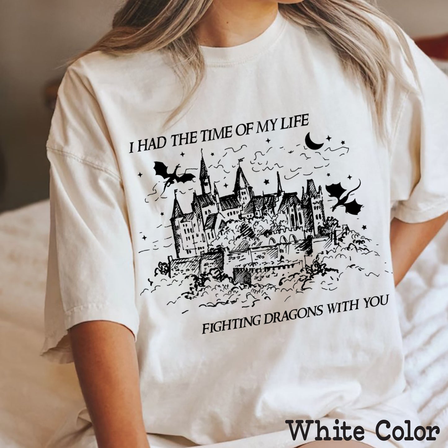 Long Live All The Magic We Made Shirt, The Kingdom Lights Shined Just For Me And You Shirt, Disney Castle , Disneyland Shirt, Magic Kingdom Shirt