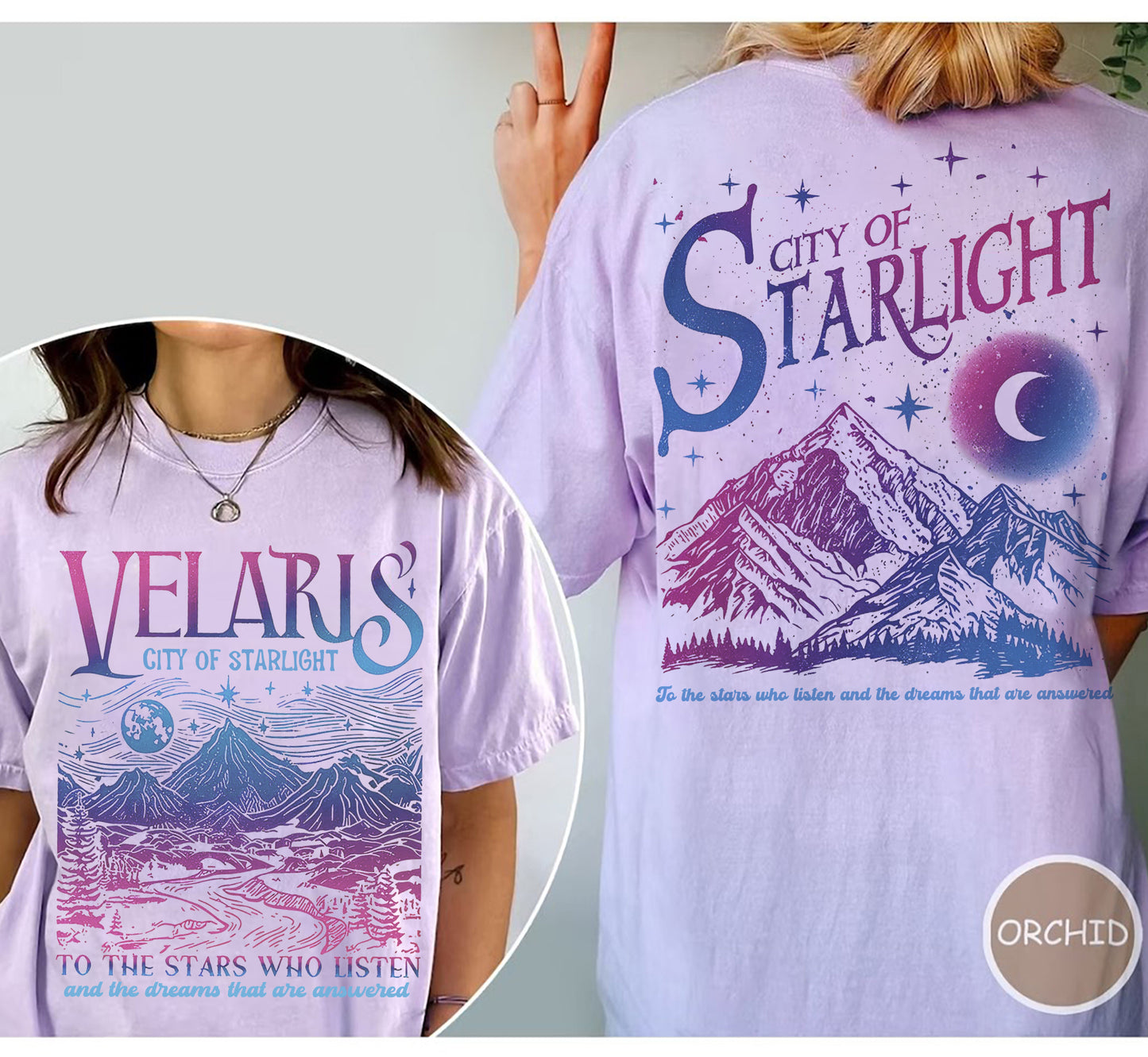 Velaris City of Starlight ACOTAR Shirt, The Night Court Shirt, Bookish Gift, Court of Thorns and Roses Shirt | SJM Merch