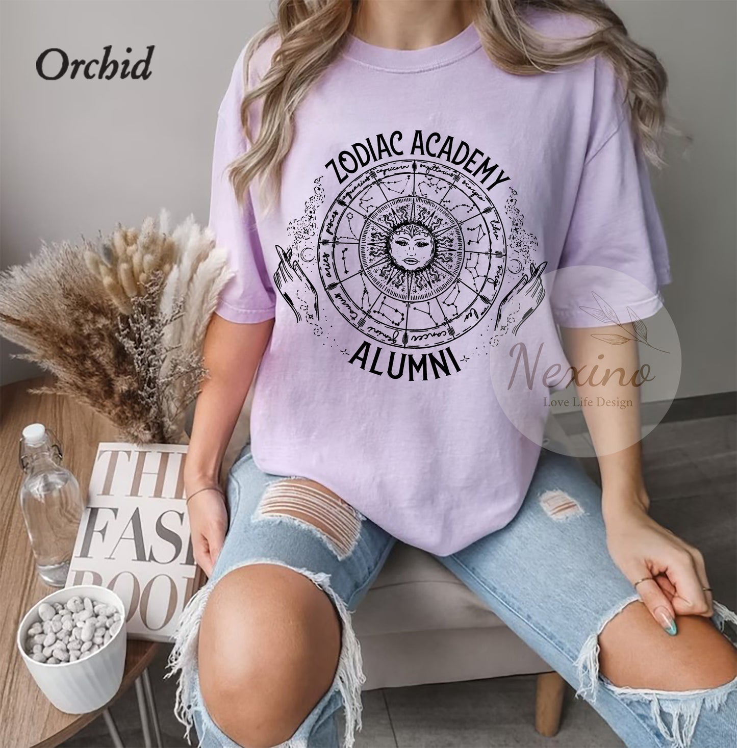 Zodiac Academy Alumni Distressed Shirt, Zodiac Academy Merch, Vega Twins T-shirt, Zodiac Signs, Star Constellations shirt.