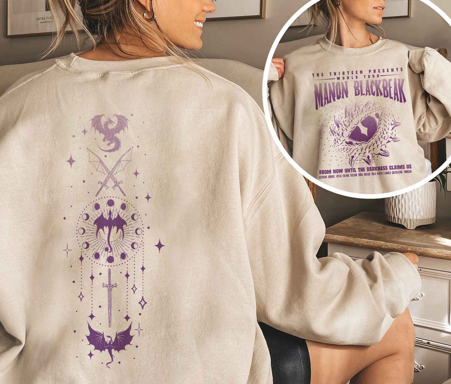 The Thirteen Throne Of Glass Comfort Colors Shirt, From Now Until The Darkness Claims Us, Throne Of Glass SJM Merch, We Are The Thirteen