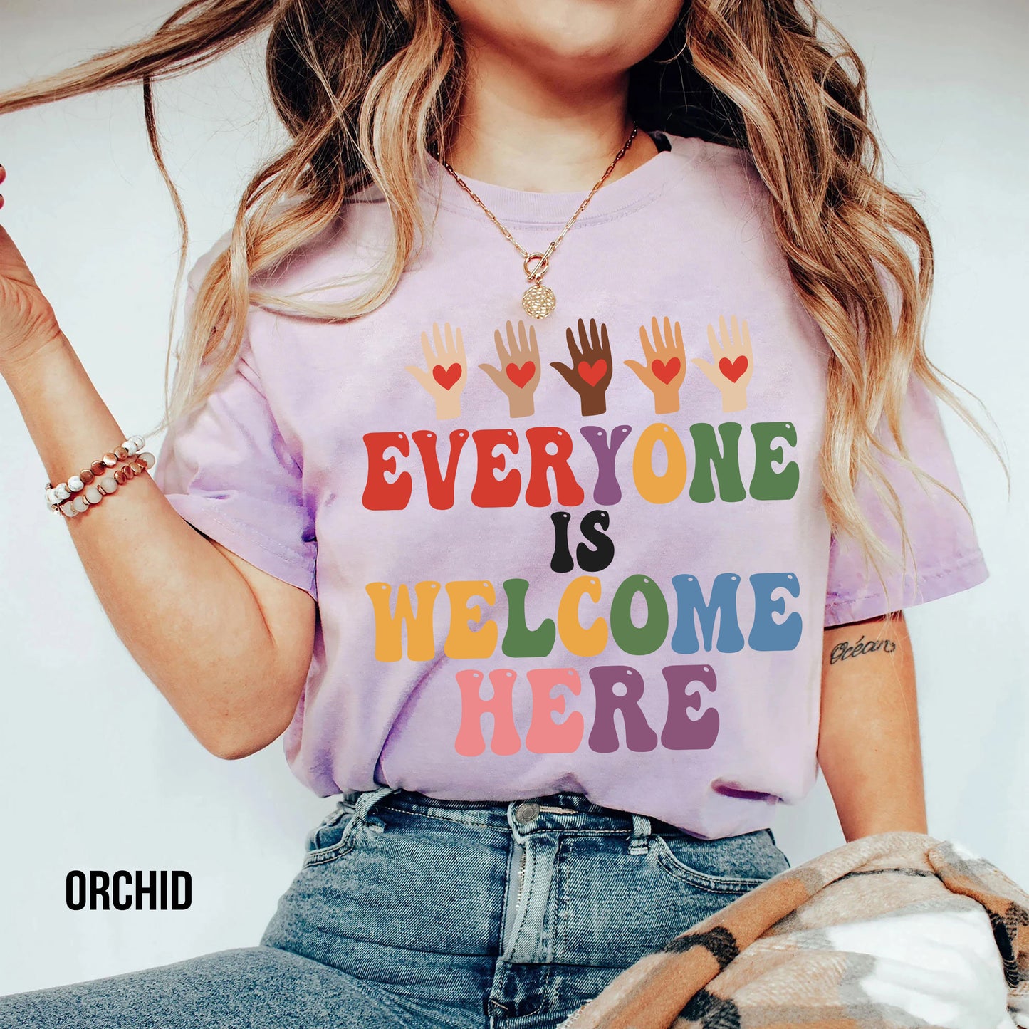 Idaho teacher shirt everyone is welcome here, inclusion and equality t shirt, protest and resist t shirt, idaho teacher t shirt