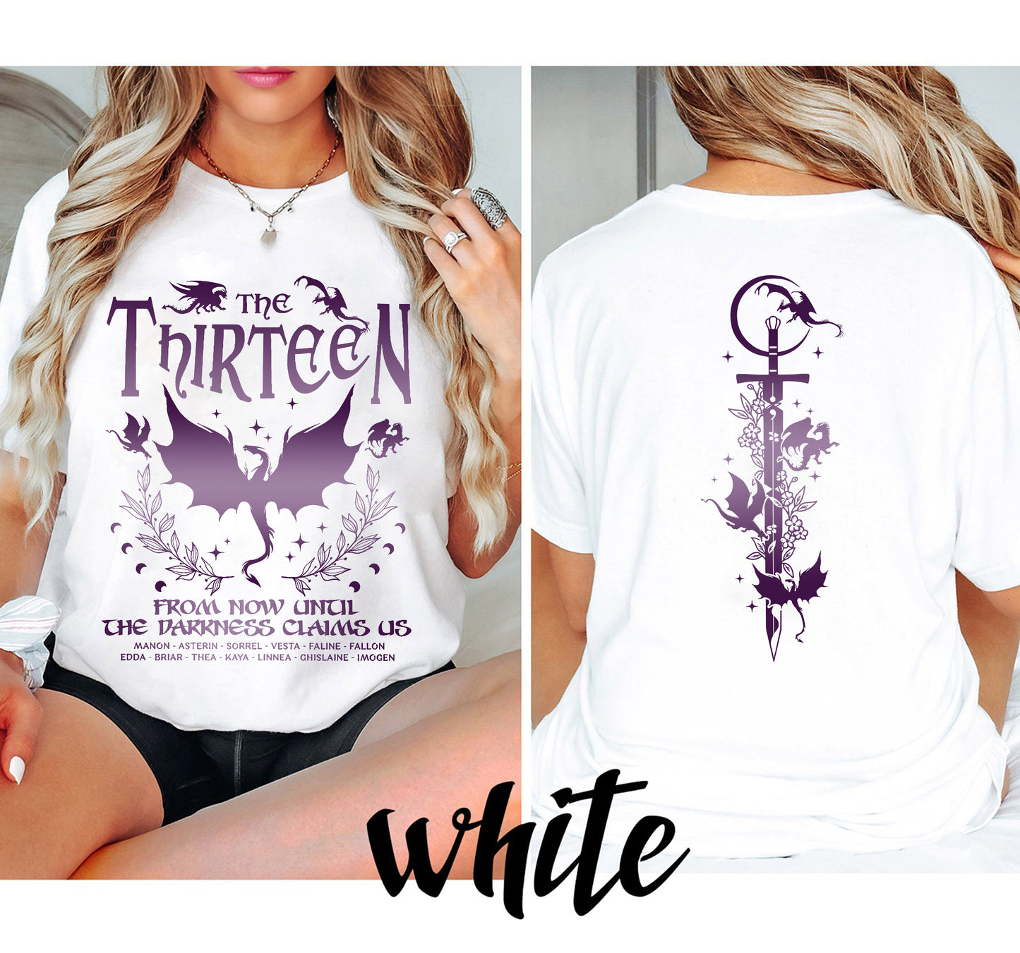 Retro The Thirteen Throne Of Glass Shirt, From Darkness Claim Us Tshirt, Bookish Gift, Fantastic Reader Shirt, Manon Blackbeak Ironteeth shirt