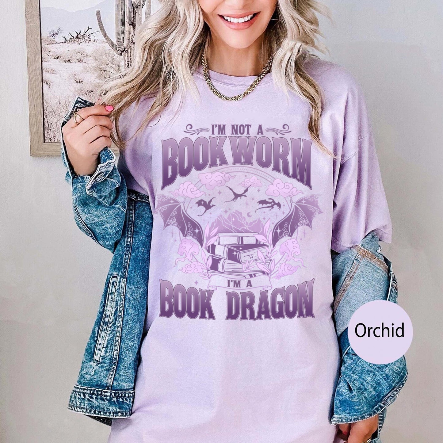 Basgiath War College Comfort Colors Shirt, Book Lover Tshirt, Book Dragon Tshirt,Book Lovers Gift,I'm Not A Bookworm I'm A Book Dragon Shirt