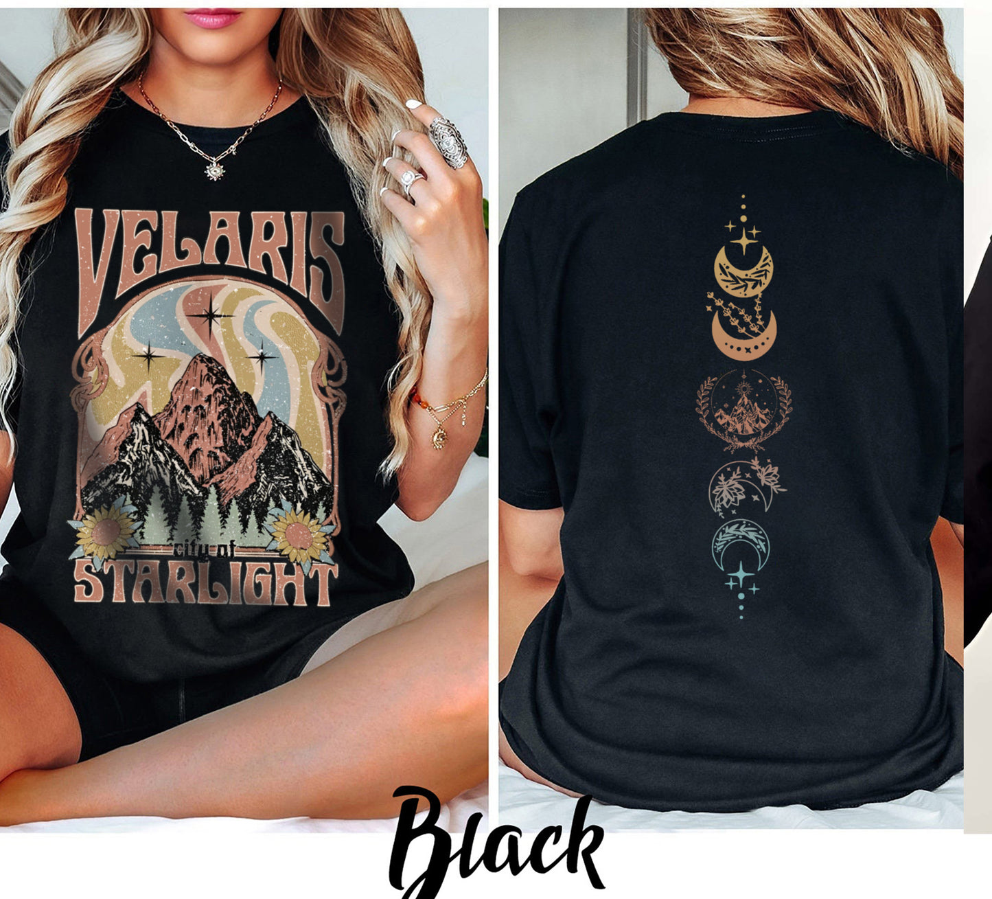 Velaris City of Starlight ACOTAR Shirt Comfort Colors, The Night Court Shirt, Bookish Gift, Court of Thorns and Roses Shirt, SJM Merch