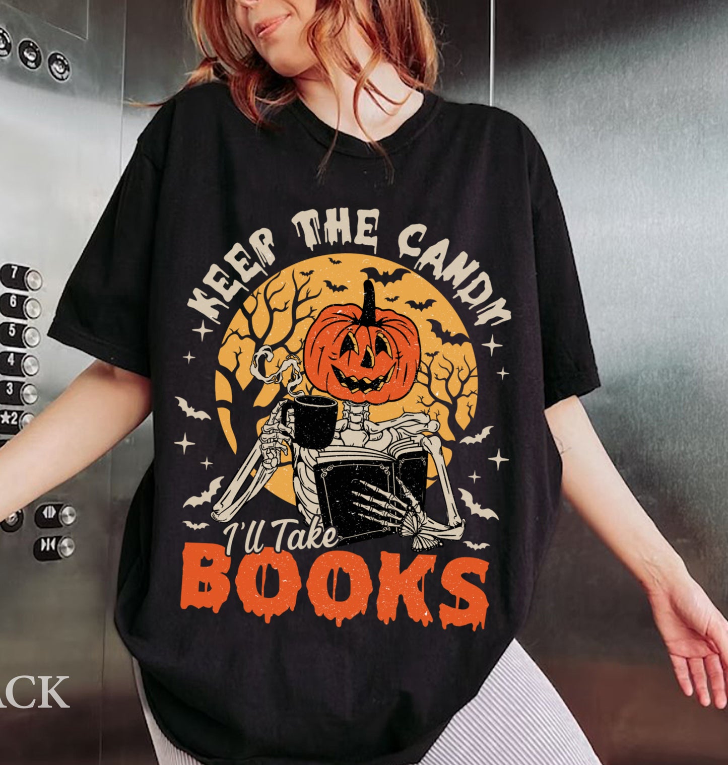 Keep the candy I'll take Books Shirt, Halloween Skeleton Shirt, Book Lovers Shirt, Halloween Books Shirt, Teacher Halloween Shirt