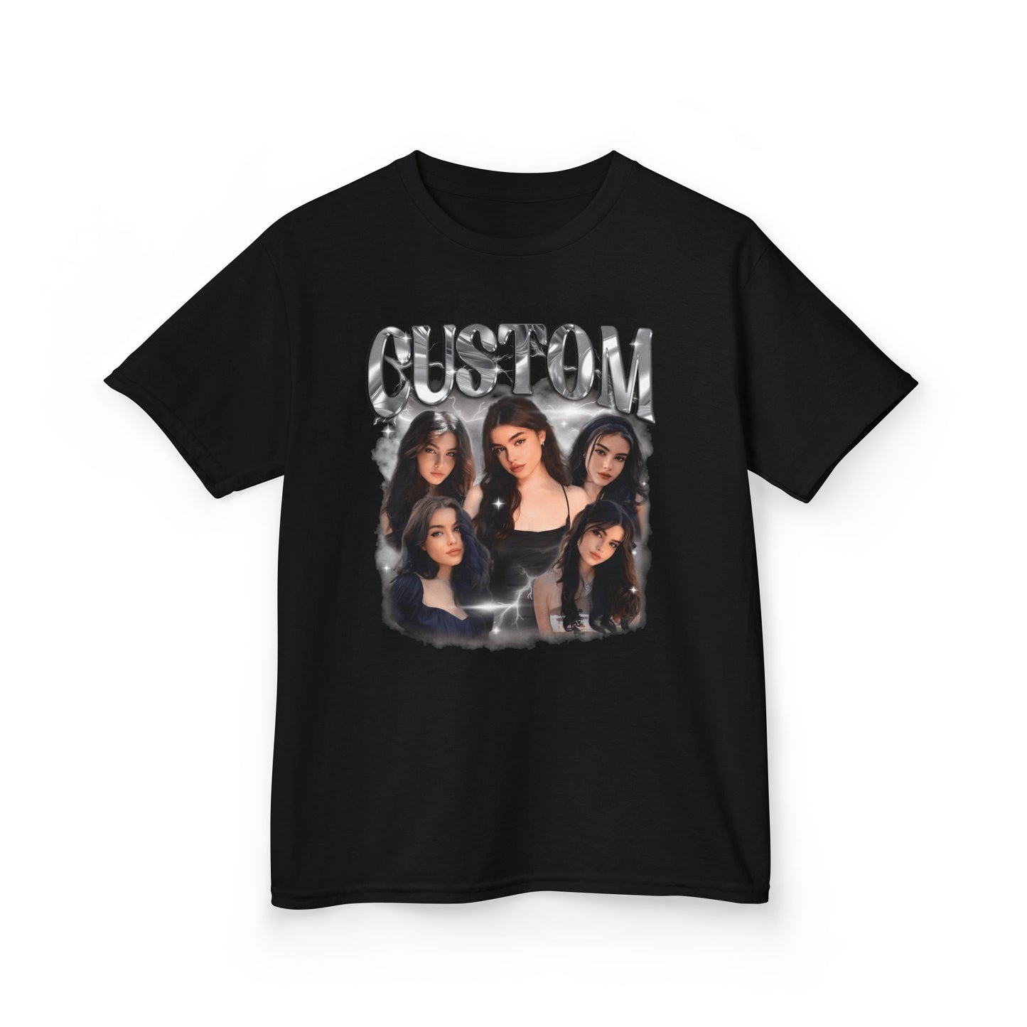 Custom Girlfriend T-Shirt, Shirt With Girlfriend Face, Custom Photo Vintage T Shirts, Custom Your Own Picture Idea, Custom Valentine Shirt