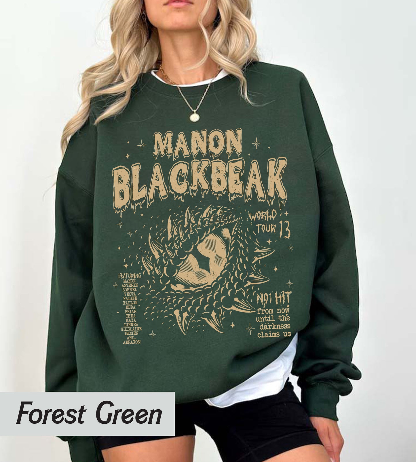 Manon Blackbeak Throne of Glass Comfort Colors Shirt, Sarah J Maas Merch, Rowan Whitethorn, ACOTAR Crescent City Rhysand, Book Quote Shirt