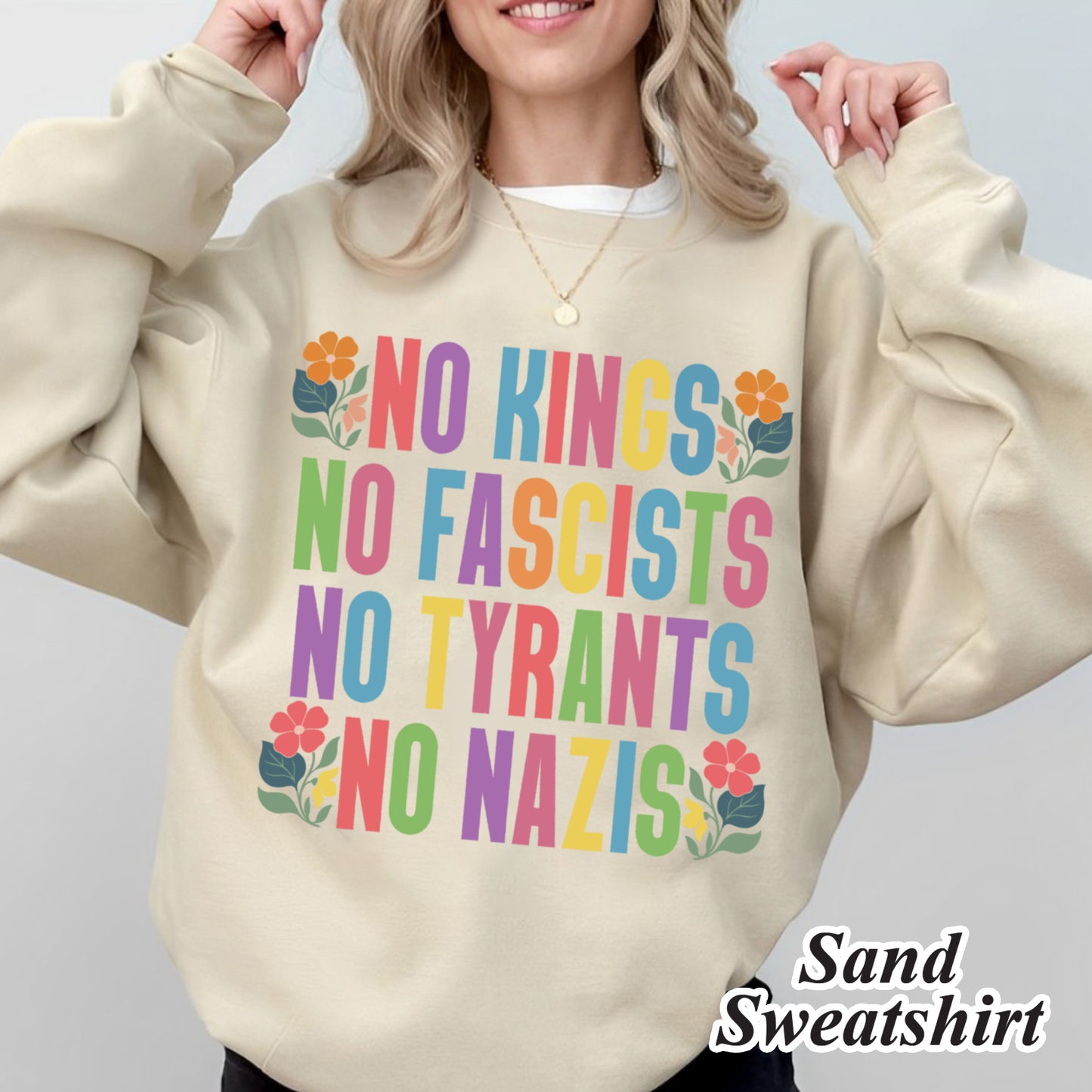No Kings No Fascists No Tyrants No Nazis Anti Trump Shirt, No Kings Since 1776 Shirt, No Kings In America Shirt, No Faux King Way 86 47 Tees