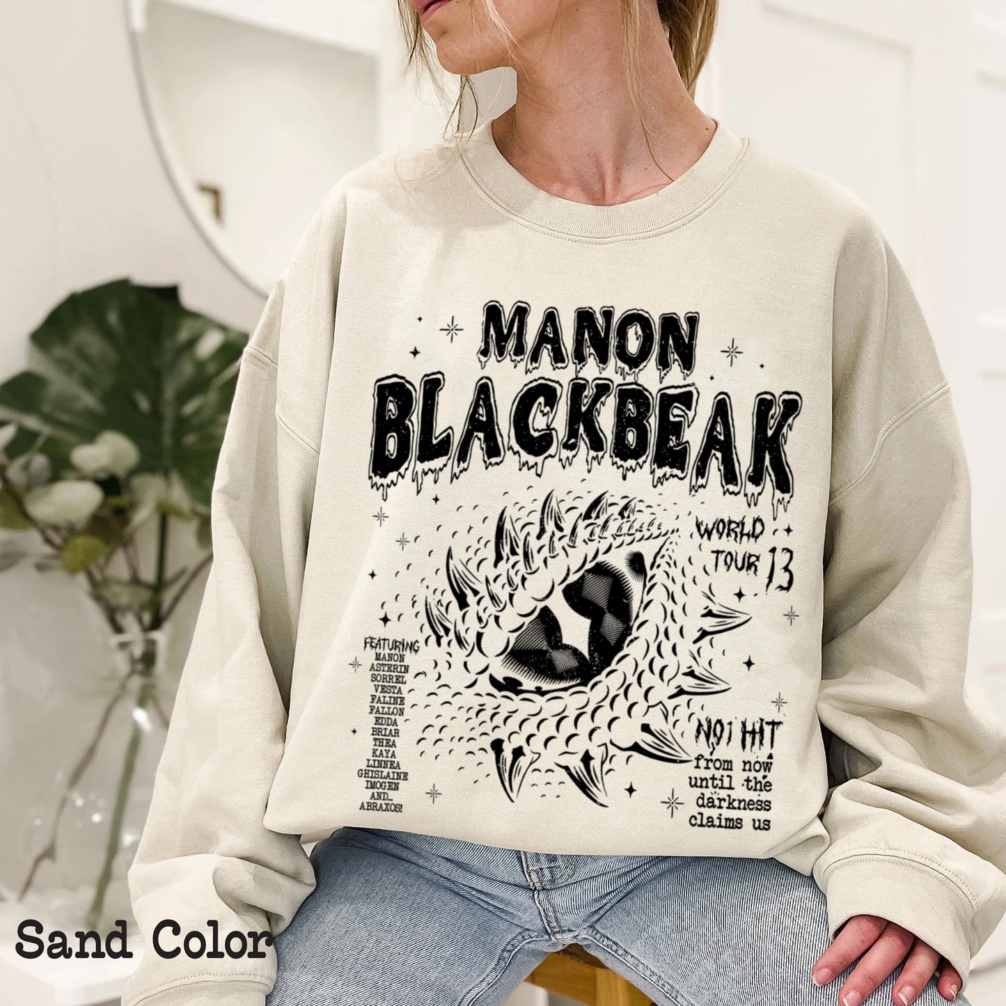 Manon Blackbeak Throne of Glass Comfort Colors Shirt, Sarah J Maas Merch, Rowan Whitethorn, ACOTAR Crescent City Rhysand, Book Quote Shirt