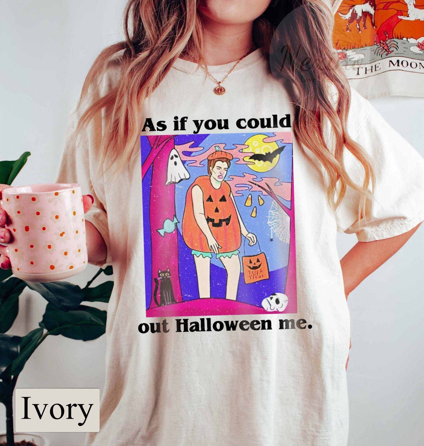 Retro Halloween As If You Could Out Halloween Me TShirt, Out Halloween Me Shirt, Happy Halloween Shirt, Halloween Costume Sweatshirt, Hoodie