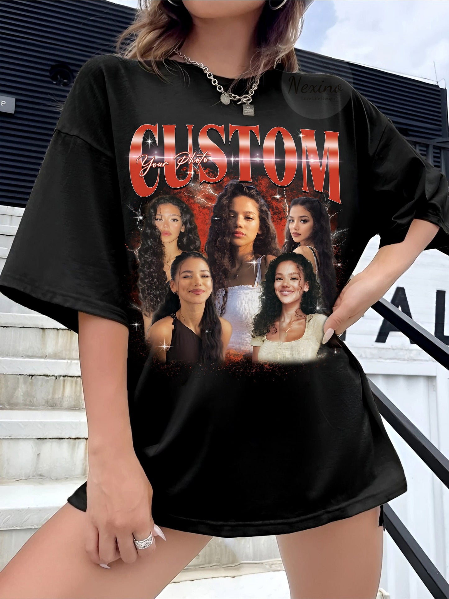 Custom Bootleg Rap Tee, Custom Photo - Vintage Graphic 90s Tshirt, Custom Photo Shirt, CUSTOM Your Own Bootleg Idea Here, Insert Your Design
