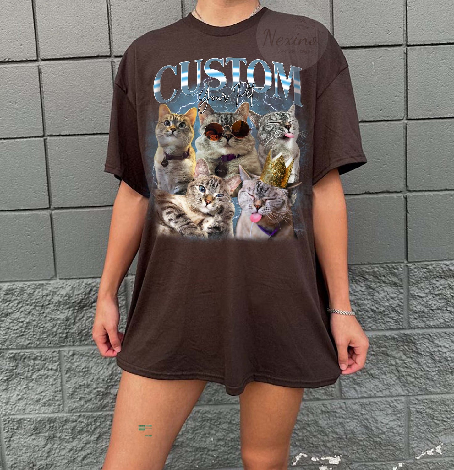 CUSTOM Bootleg Rap PET Shirt, Custom Pet, Custom Photo - Vintage Graphic 90s Tshirt, CUSTOM Your Own Bootleg Idea Here, Insert Your Design