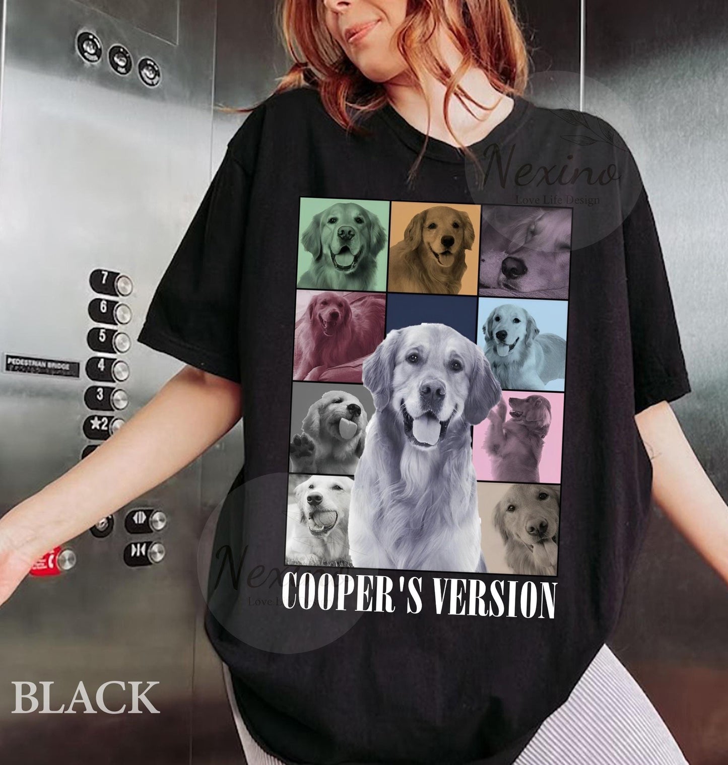 Custom Dog's Tour Shirt, Personalized Dog Bootleg T-Shirt, Custom Dog Shirt, Custom Dog Portrait Shirt, Dog Photo Shirt, Dog's Version Tee