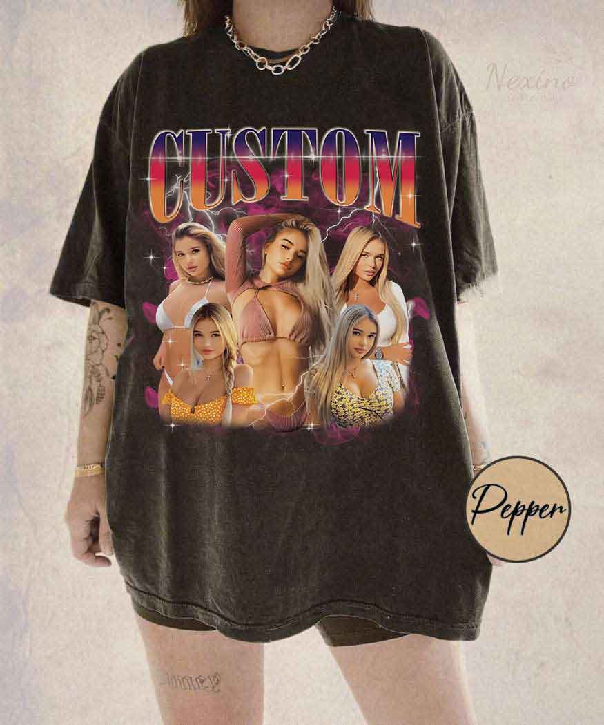 Custom Your Own Bootleg Tee, Retro Custom Bootleg Rap Tee, Custom Bootleg, Custom Your Photo, Insert Your Design, Vintage Graphic 90s Tshirt