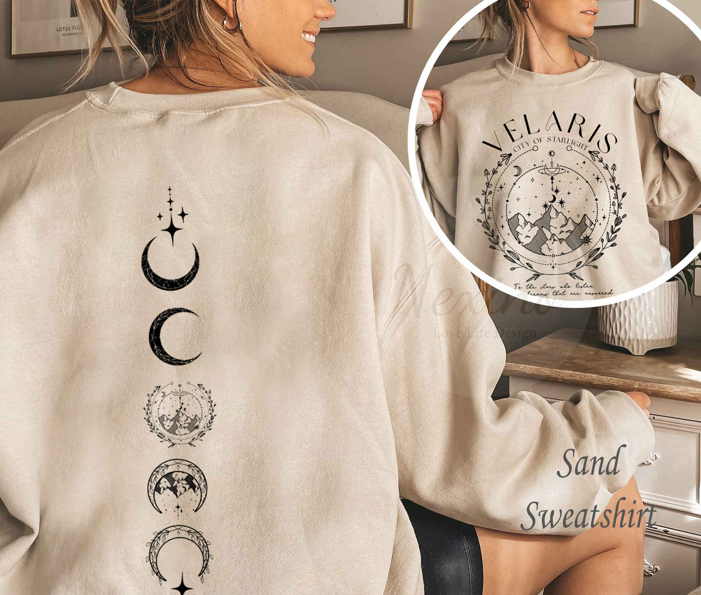 Velaris Sweatshirt, Velaris City Of Starlight Sweatshirt, The Night Court, SJM Merch Shirt, City of Starlight Sweater, ACOTAR Sweatshirt