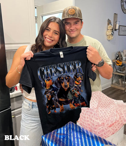 Custom Bootleg Rap Tee, Custom Dog Bootleg Shirt, Custom Dog Shirt, Personalized Dog Bootleg Shirt, Custom Dog's Version, Dog Shirt