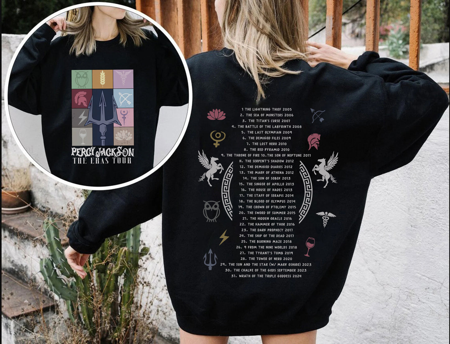 Percy Jackson and the Olympians Eras Tour Shirt, Rick Riordan Bookish Shirts, Greek Mythology Shirt, Booktok Book Lover Gifts, Bookish Shirt