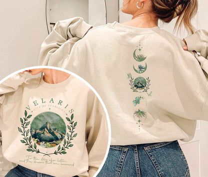 Velaris ACOTAR Shirt, Velaris City Of Starlight, The Night Court Shirt, SJM Merch Shirt, Court of Dreams, Rhysand