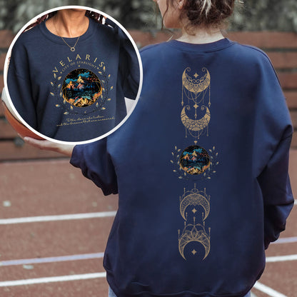 Velaris City Of Starlight 2 sides Shirt, Velaris Sweatshirt, The Night Court Shirt,SJM sweater, City of Starlight Sweater, ACOTAR T-Shirt