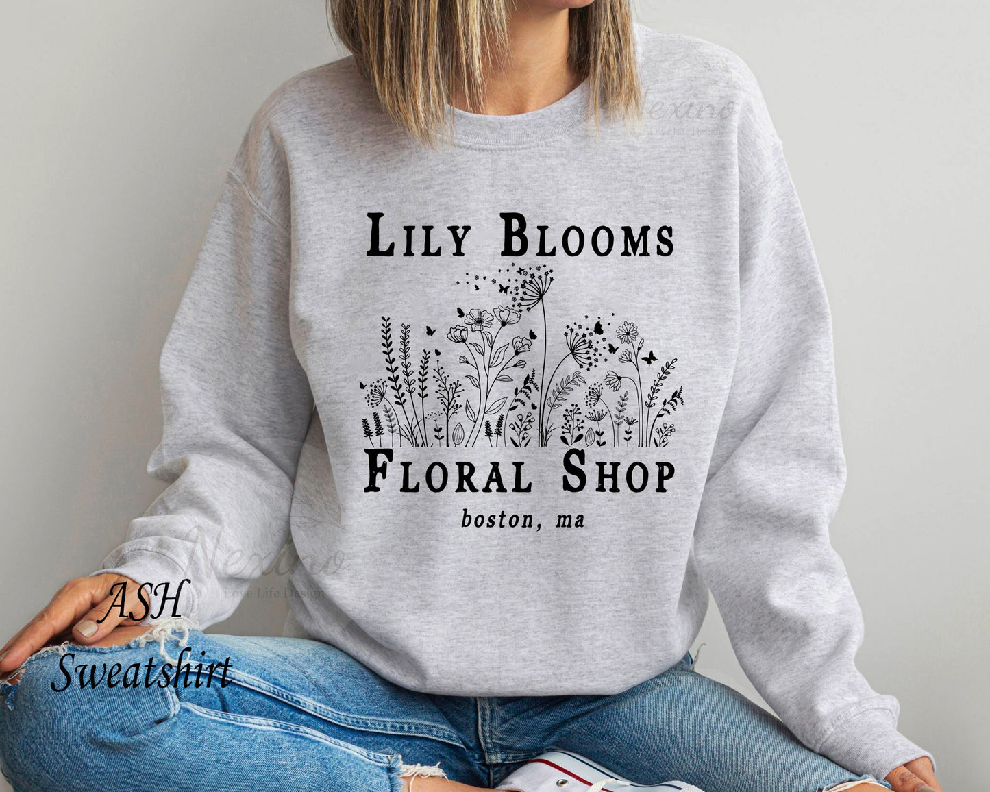 Lily Bloom's Floral Shop Shirt, It Ends With Us Shirt, Colleen Hoover Sweatshirt, Lily Bloom, Booktok, It Starts With Us, Bookish gift for her