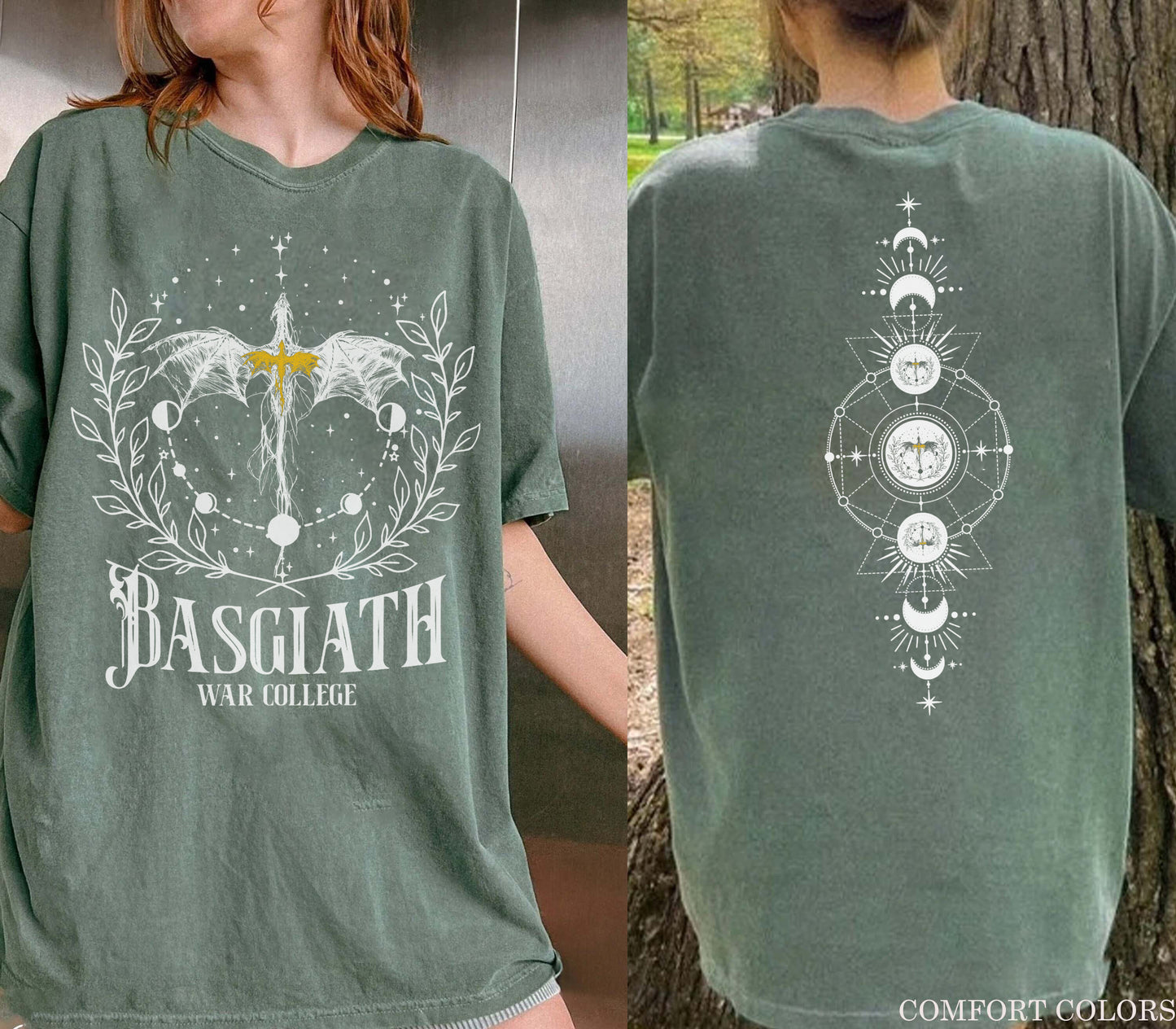 Basgiath War Sweatshirt, Fourth Wing, Shirt For Book Lover, Fantasy Reader, Bookish Shirt, Fantasy Book Reader, "Fly or Die" Design, Book