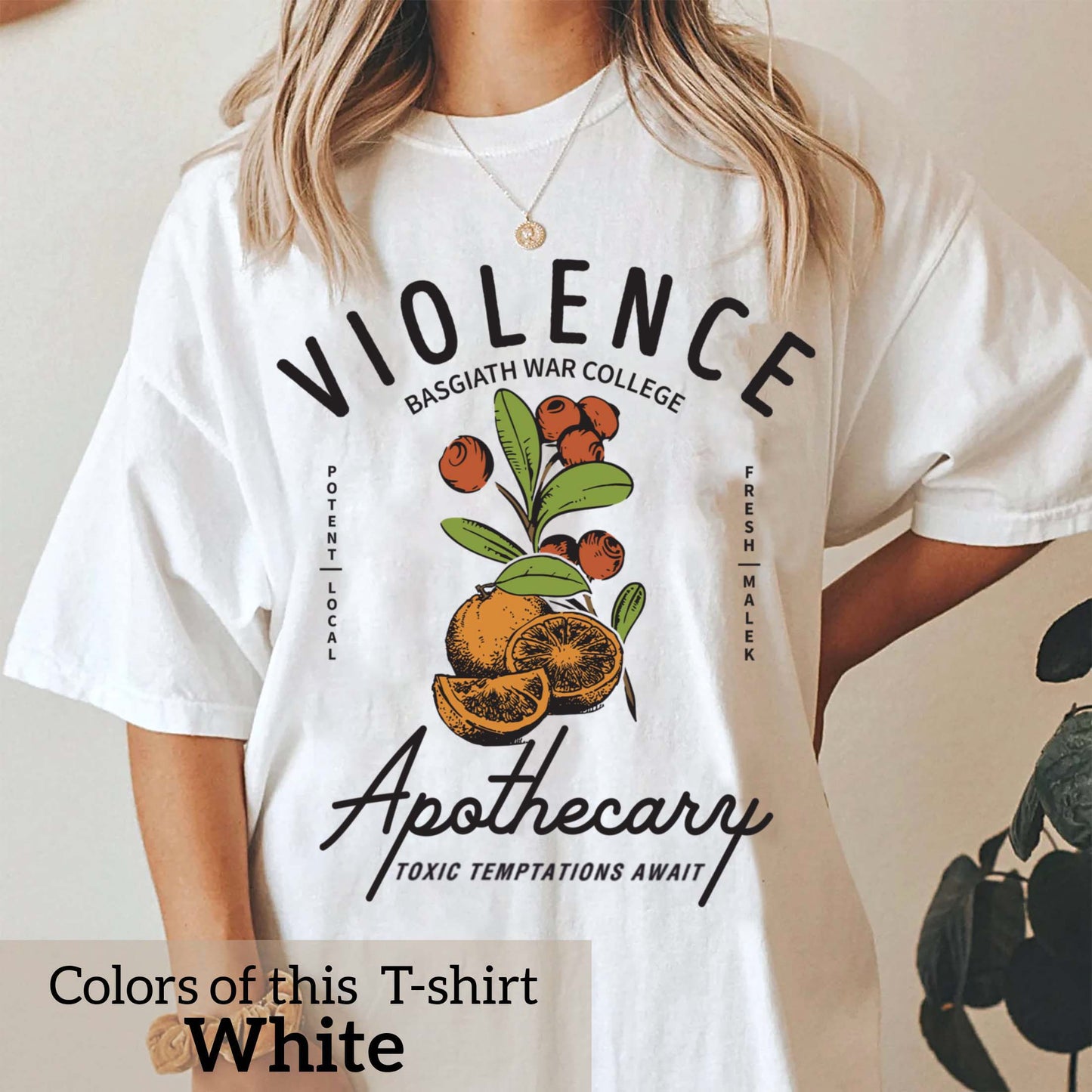 Violet Sorrengail Apothecary Shirt, Basgiath War College Merch, gift for book lovers, Fourth Wing, Quadrant Shirt, Bookish Sweatshirt