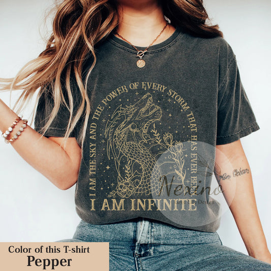 Fourth Wing Shirt, I Am The Sky And The Power Of Every Storm, Dragon Rider Shirt, Rebecca Yarros Tee, Bookish Sweatshirt, Gifts For Readers