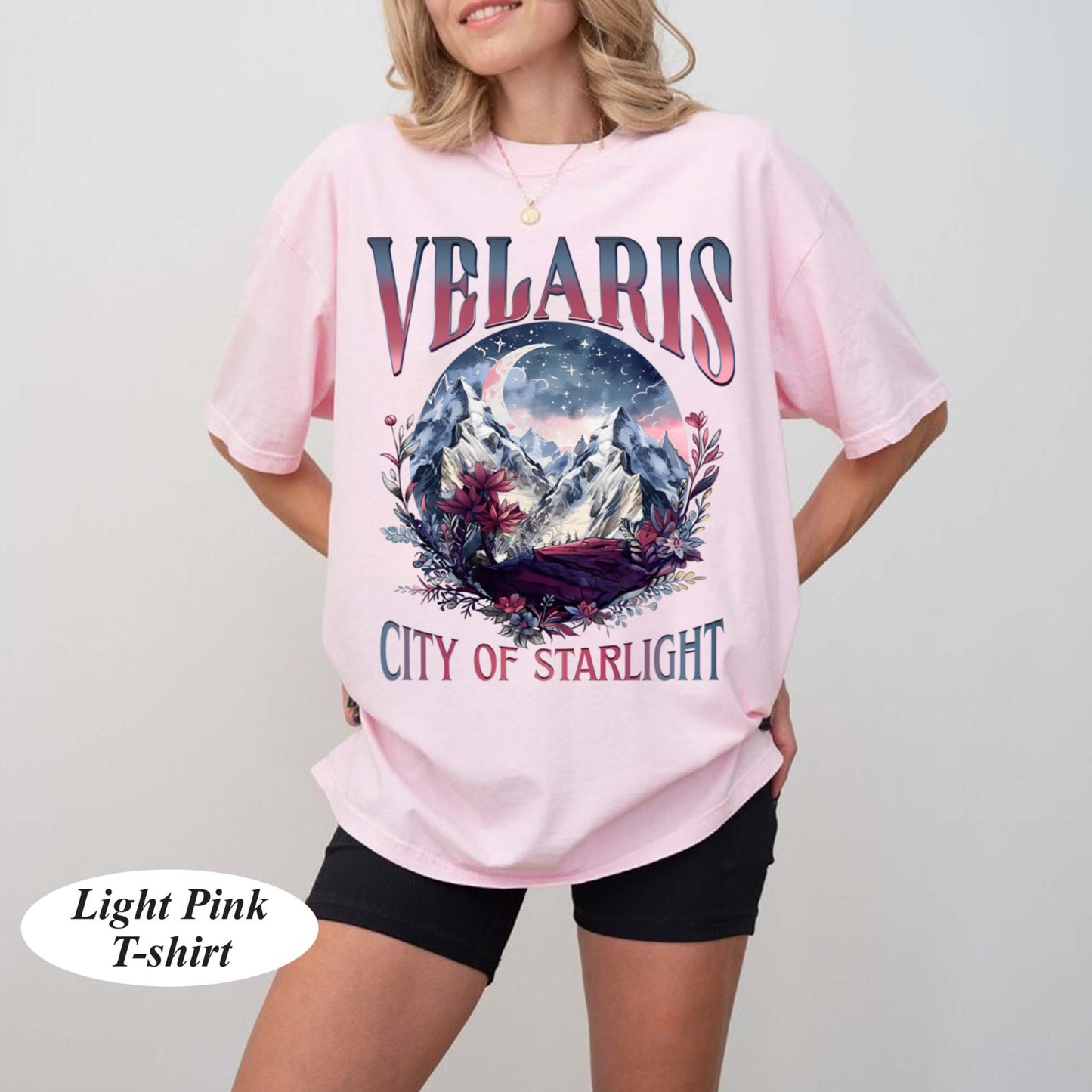Velaris City Of Starlight Acotar Comfort Colors Shirt,The Night Court Shirt,Bookish Gift,Court Of Thorns And Roses, City Of Starlight Shirt
