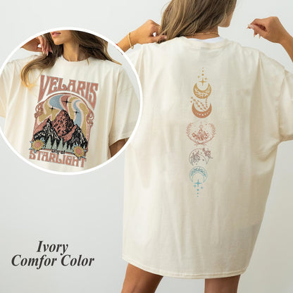 Velaris City of Starlight ACOTAR Shirt Comfort Colors, The Night Court Shirt, Bookish Gift, Court of Thorns and Roses Shirt, SJM Merch