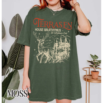Throne of Glass Fan Shirt - Aelin Galathynius Fireheart Kingsflame Tee - Perfect Gift for Book Lovers