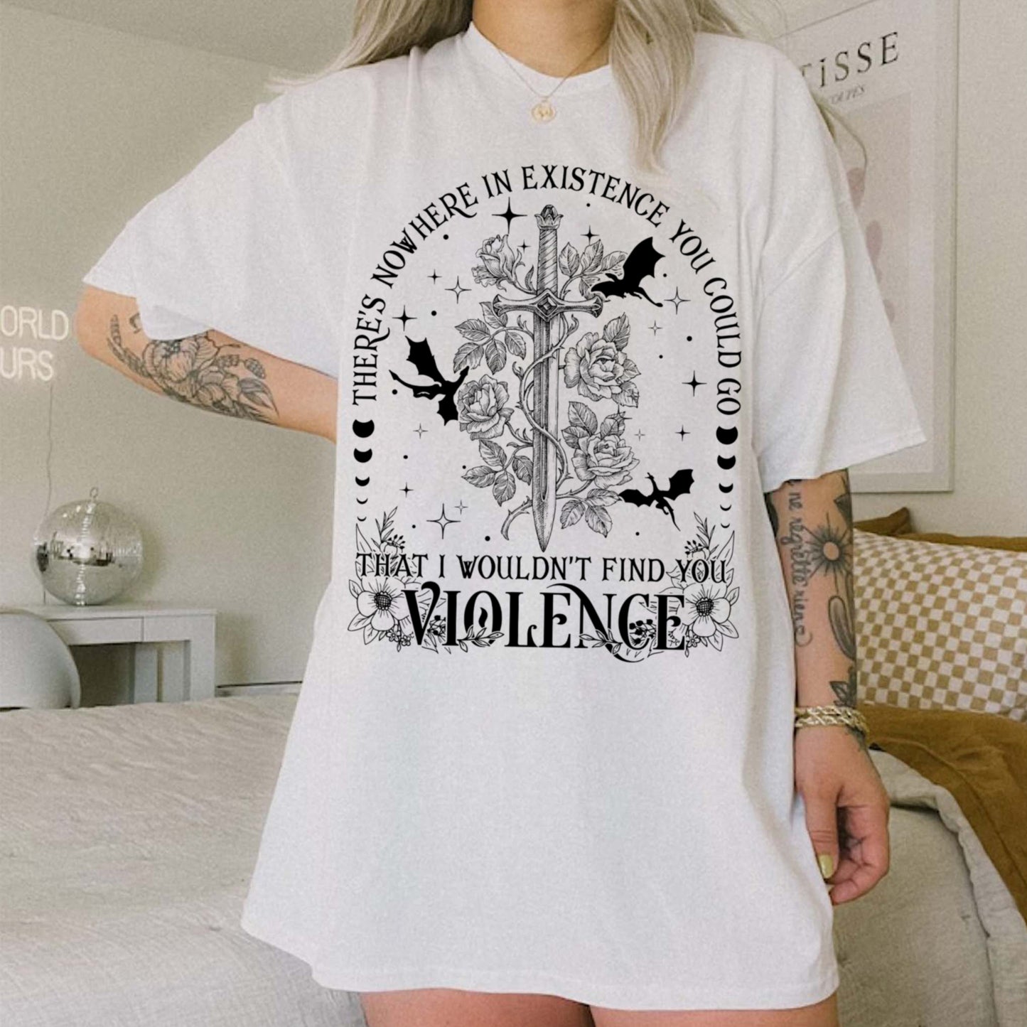 Fourth Wing Theres Nowhere In Existence You Could Go Shirt, Book Lover Sweater, Basgiath War College, Birthday Gift for Book Lovers, Book?sh Tee