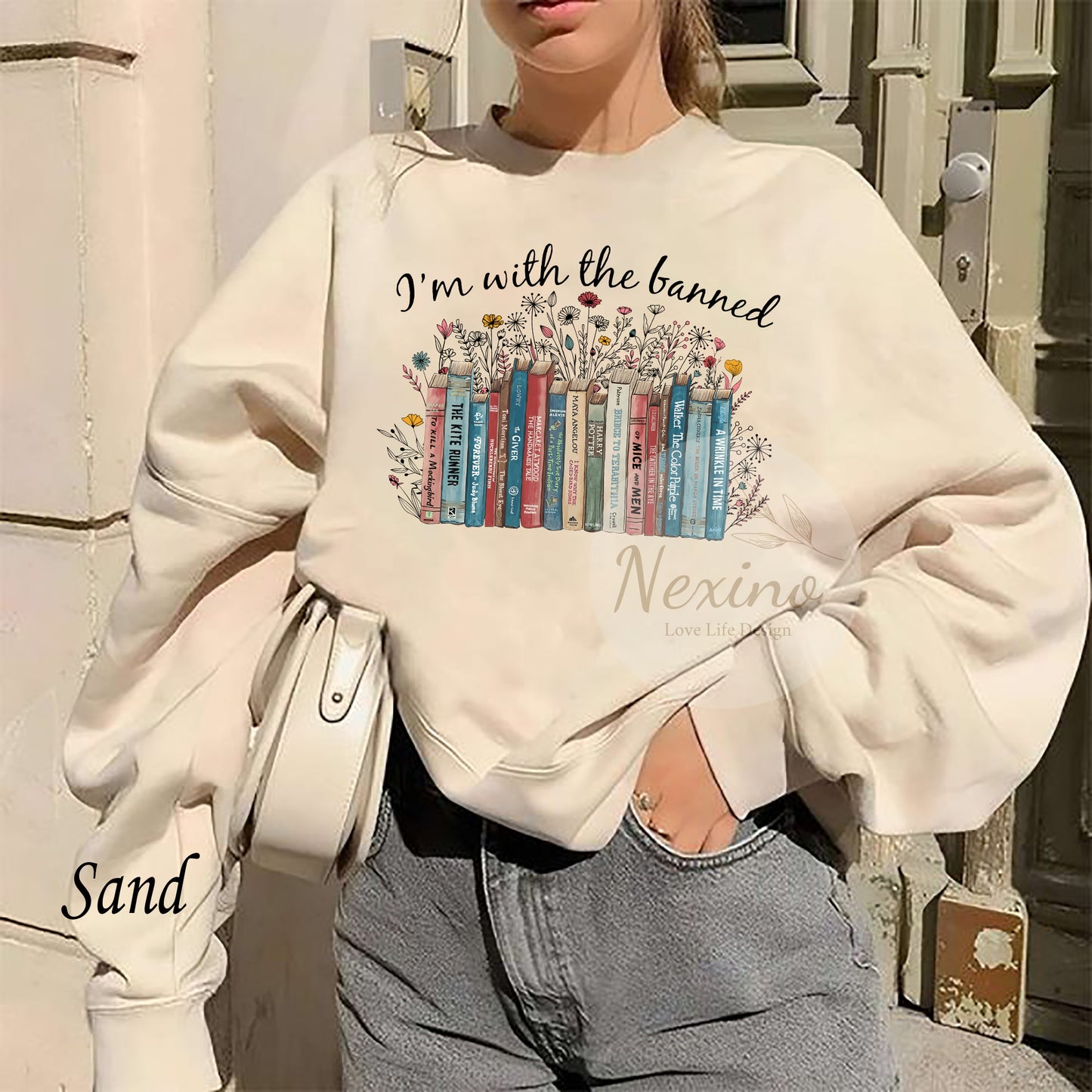 I'm With The Banned, Banned Books Shirt, Banned Books Graphic T-Shirt, Reading Shirt, Librarian Shirt, Bookish Shirt, Gift for Book Lover