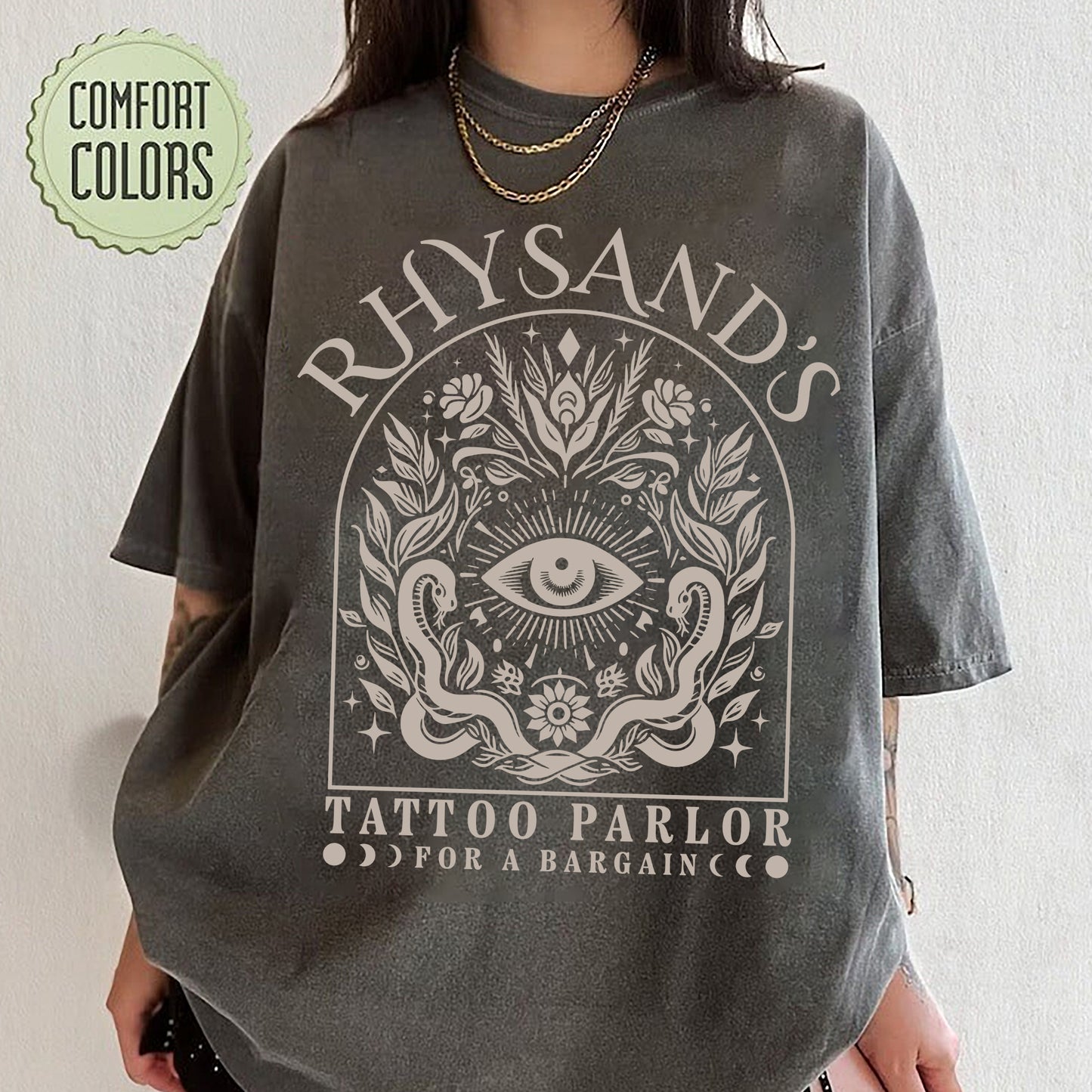 Acotar Velaris Rhysand's Tattoo Parlor Shirt, Feyre And Rhysand Tee, The Night Court Tee, Novel Series Book Lover, Bookish Gift