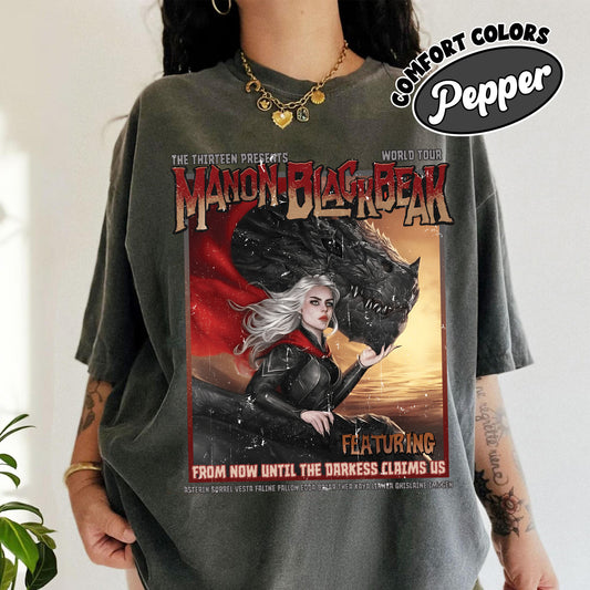 Manon Blackbeak We Are Thirteen Throne Of Glass Shirt, Sarah J Maas SJM Tee, Sarah J Maas Merch Manon Shirt, Bookstagram Booktok Merch