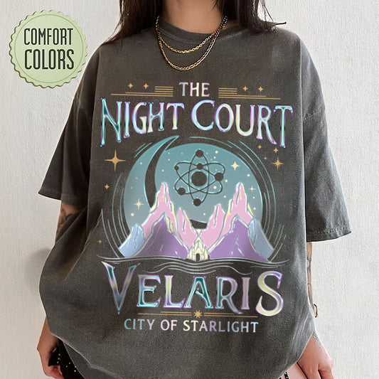Velaris The Night Court Acotar Shirt, Velaris The Night Court Shirt, Court Of Dreams, Inner Circle Acotar Tee, SJM Shirt