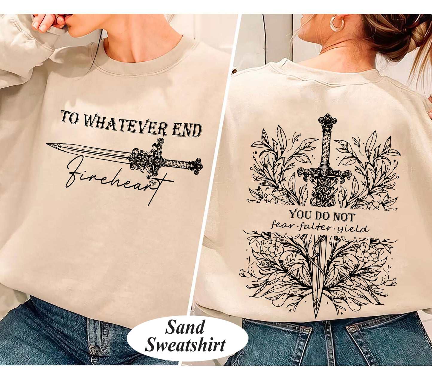You Do Not Yield TOG Inspired Tee - Comfort Colors Unisex Shirt - Bookish Gift for Women - Booktok Shirt - Fantasy Reading Gift - Book Lover