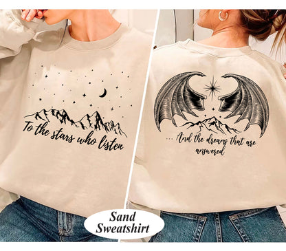 Velaris City Of Starlight Two-Sided Comfort Colors Shirt, The Night Court Shirt, SJM Shirt, Acotar Velaris Shirt