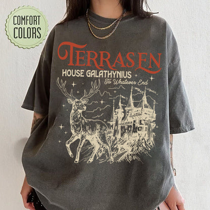 Throne of Glass Fan Shirt - Aelin Galathynius Fireheart Kingsflame Tee - Perfect Gift for Book Lovers