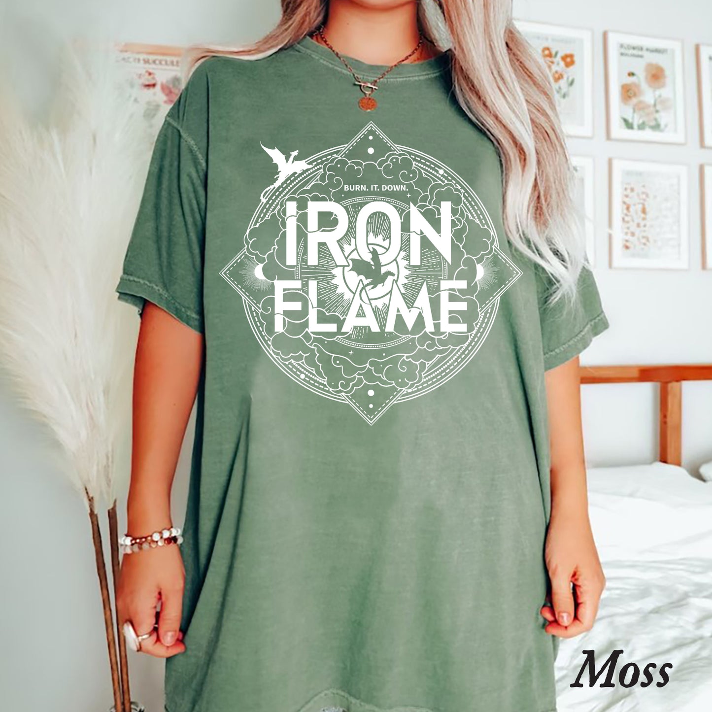Iron Flame Shirt, Fourth Wing Shirt, Rebecca Yarros Shirt, Dragon Rider Shirt, Violet Sorrengail, Bookish Shirt