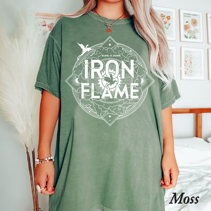Iron Flame Shirt, Fourth Wing Shirt, Rebecca Yarros Shirt, Dragon Rider Shirt, Violet Sorrengail, Bookish Shirt