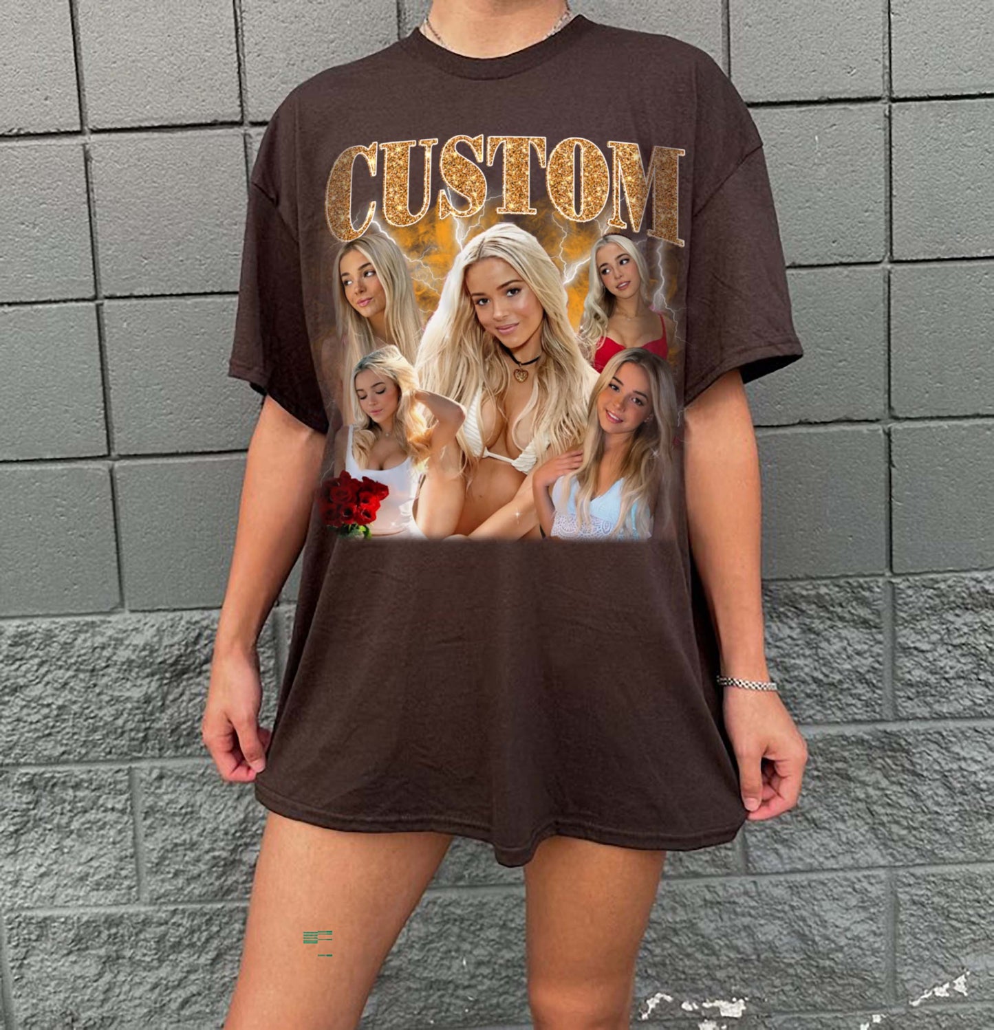 Vintage Graphic 90s T-shirt, Custom Bootleg Rap Tee, CUSTOM Your Own Bootleg Idea Here, Gift For Valentine Couple