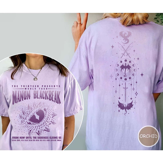 The Thirteen Throne Of Glass Comfort Colors Shirt, From Now Until The Darkness Claims Us, Throne Of Glass SJM Merch, We Are The Thirteen